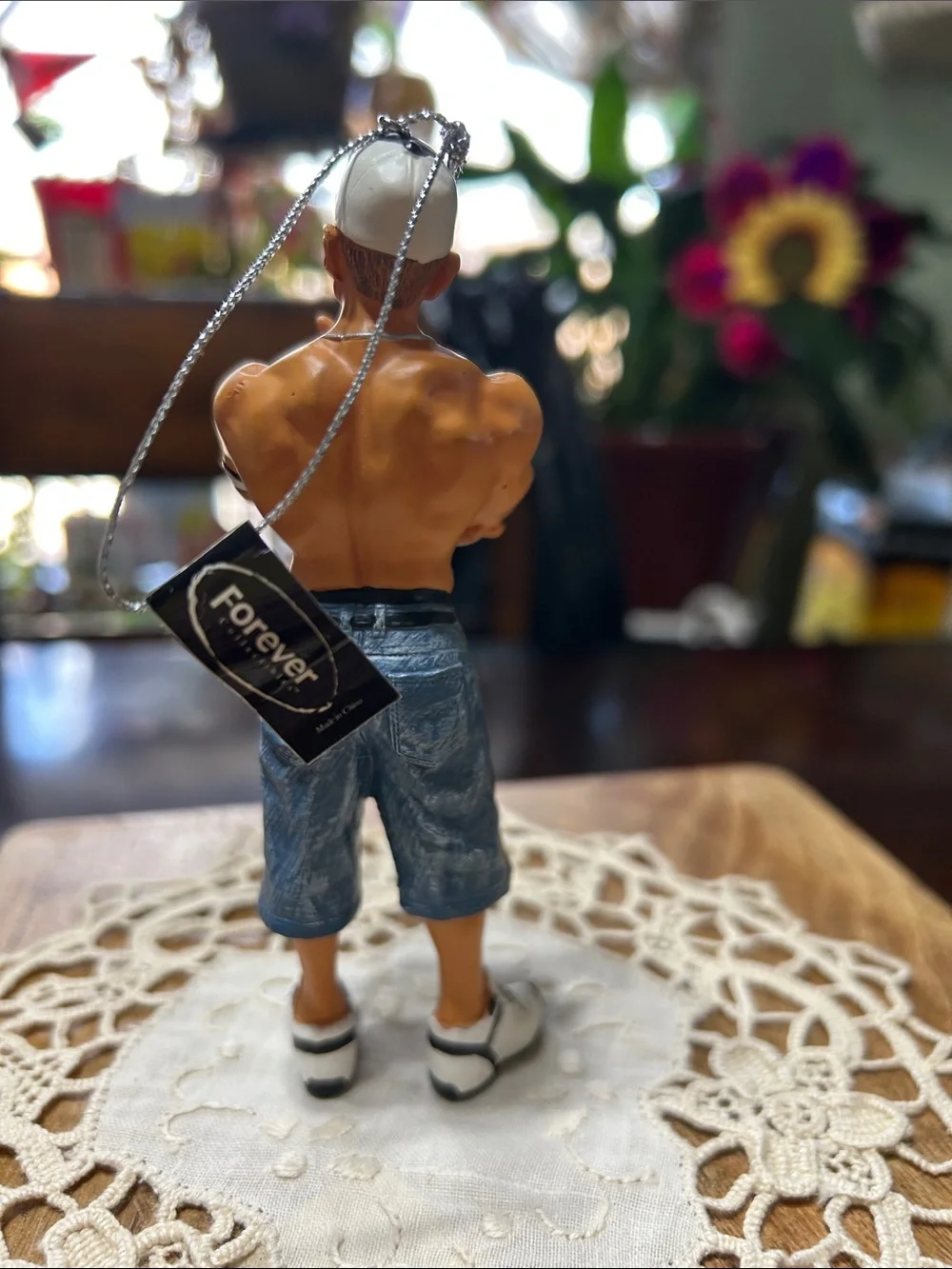 Vintage Resin John Cena WWE Ornament by Forever Collectibles **RARE** NWT Unused
